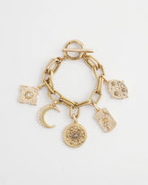 Chico's - Gold Celestial Charm Bracelet