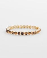 Chico's - Tortoise Goldtone Round Stretch Bracelet