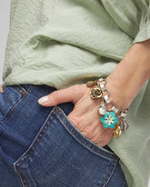 Chico's - Spring Flower Charm Bracelet