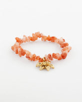 Chico's - Aventurine Stone Chips Charm Bracelet