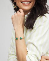 Chico's - Four Leaf Clover Flex Cuff Bracelet