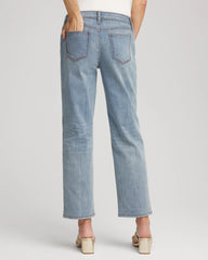 Chico's - Girlfriend Straight Ankle Jeans