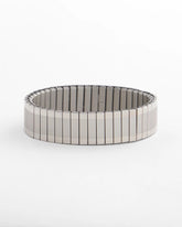 Chico's - Silver Tone Stretch Watchband Bracelet