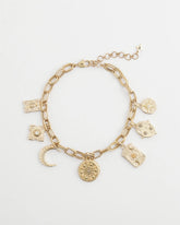 Chico's - Gold Celestial Charm Necklace