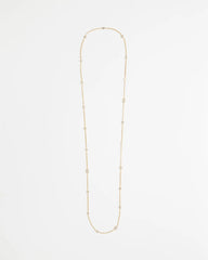 Chico's - Fine Crystal Long Chain Necklace