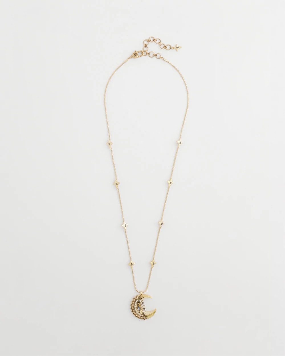 Chico's - Gold Moon Pendant Necklace