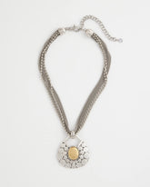 Chico's - Island Metal Pendant Necklace