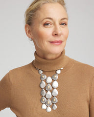 Chico's - Island Metal Linear Necklace