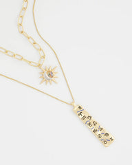 Chico's - Convertible Zodiac Pendant Necklace