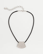 Chico's - Silver Glitz Pendant Necklace
