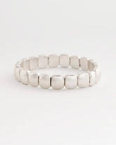 Chico's - Silvertone Stretch Bracelet