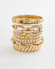 Chico's - Pave Link Toggle Bracelet