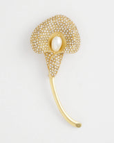 Chico's - Encrusted Calla Lily Brooch