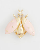 Chico's - Pink Bug Brooch