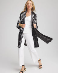 Chico's - Tie-Front Long Kimono