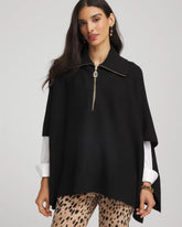 Chico's - Cashmere-Blend Pullover Sweater Poncho