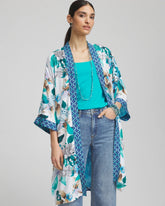 Chico's - Island Motif Long Kimono
