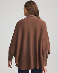Chico's - Crepe Open-Front Ruana