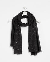 Chico's - Metallic Stripe Oblong Scarf