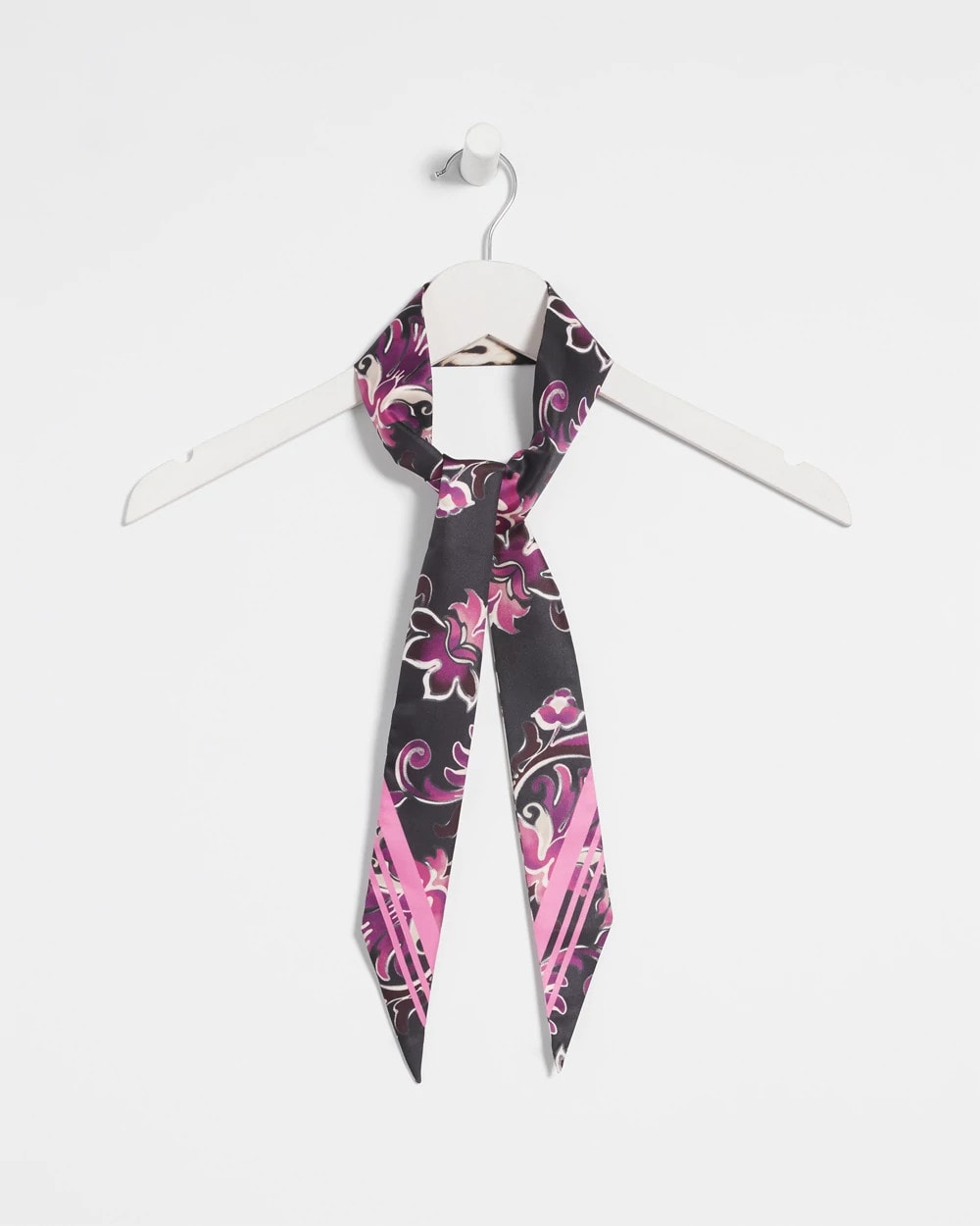Chico's - Floral Animal Print Skinny Scarf