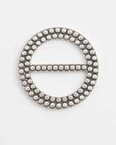 Chico's - Silvertone Scarf Ring
