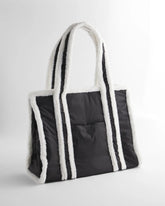 Chico's - Faux Fur Sporty Tote Bag