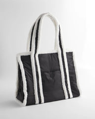 Chico's - Faux Fur Sporty Tote Bag