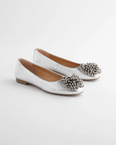 Chico's - Omega Beaded Ballet Flats