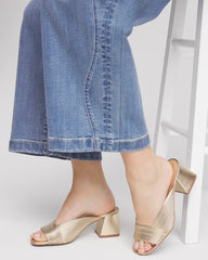 Chico's - Vinia Metallic Rope Block Heels