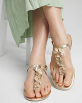 Chico's - Sioux Flower T-Strap Sandals