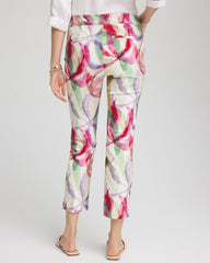 Chico's - Petite Brigitte™ Slub Slim Cropped Pants