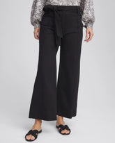 Chico's - Petite Belted Twill Utility Cropped Pants