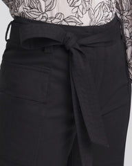 Chico's - Petite Belted Twill Utility Cropped Pants