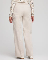 Chico's - Petite Sateen Cargo Pants