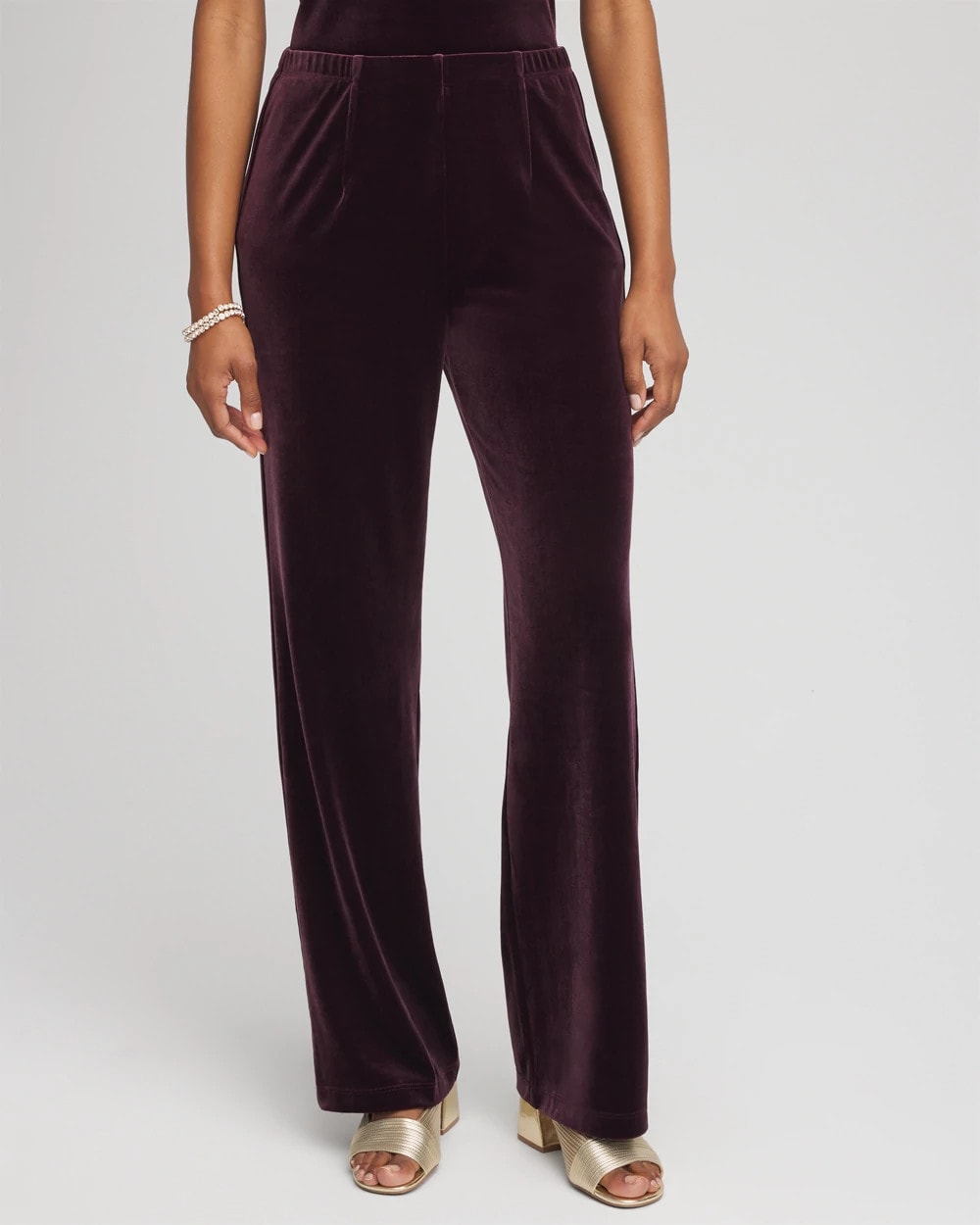 Chico's - Petite Travelers™ Velvet No Tummy Pants