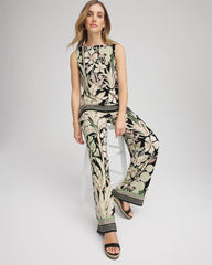Chico's - Petite Travelers™ Island-Motif Palazzo Pants
