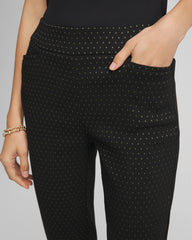 Chico's - Petite Jacquard Brigitte™ Slim Ankle Pants