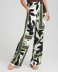 Chico's - Petite Printed Silky Soft Pants