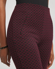 Chico's - Petite Circle Jacquard Juliet Slim Ankle Pants