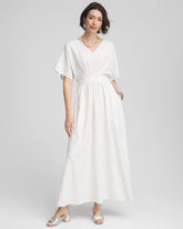 Chico's - Metallic Striped Maxi Dress