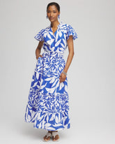 Chico's - Petite Flutter Sleeved Maxi Dress