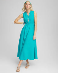 Chico's - Petite Sleeveless Gauze Maxi Dress