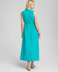 Chico's - Petite Sleeveless Gauze Maxi Dress