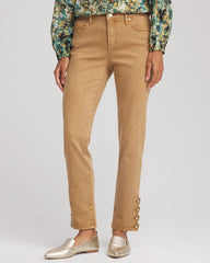 Chico's - Petite Girlfriend Slim Ankle Jeans