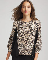 Chico's - Zenergy® Animal-Print Bungee Top
