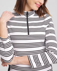 Chico's - Zenergy® UPF Stripe Long Sleeve Top