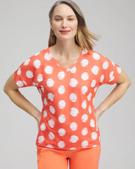 Chico's - Zenergy® Dots Drop Shoulder Tee