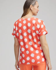 Chico's - Zenergy® Dots Drop Shoulder Tee