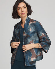 Chico's - Travelers™ Collection Crystal Crushed Reversible Jacket
