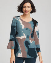 Chico's - Travelers™ Crystal Flounce Sleeve Tunic